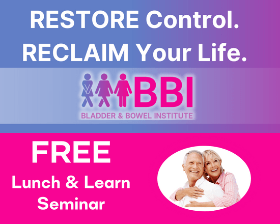 Bladder and Bowel Institute Seminar postcard